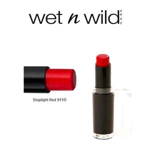 Stoplight Red 911D Wet N Wild MegaLast Lip Color